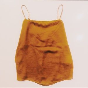 Forever 21 satin spaghetti strap top